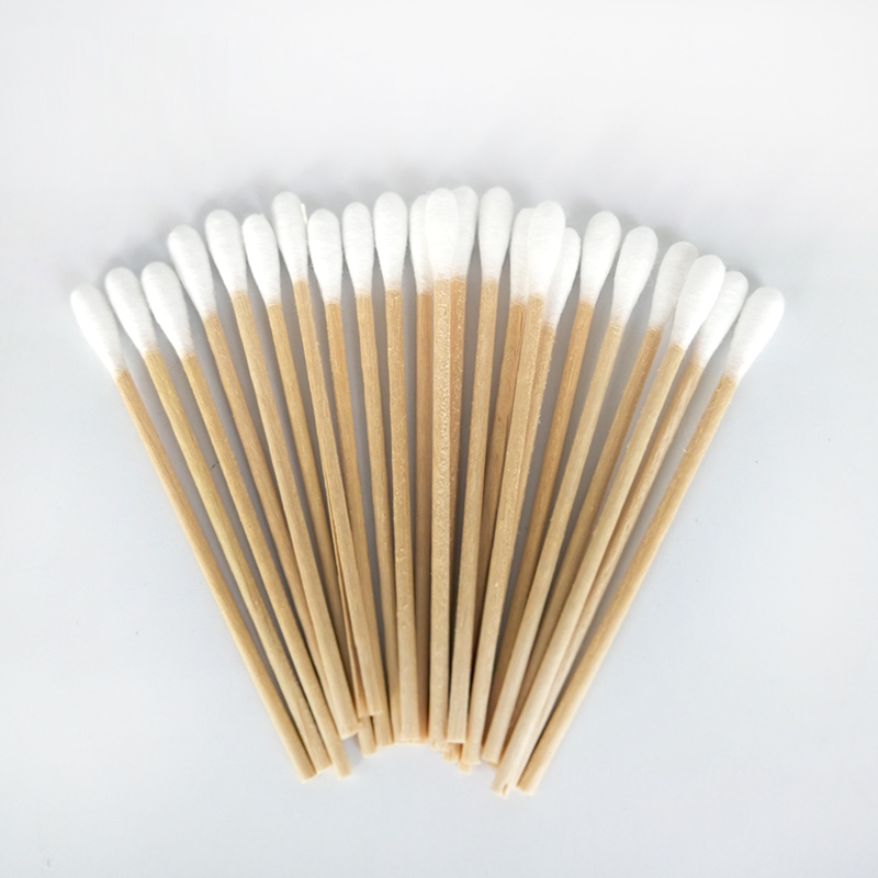 Wooden Cotton Buds Sterile Cotton Swabs Sticks